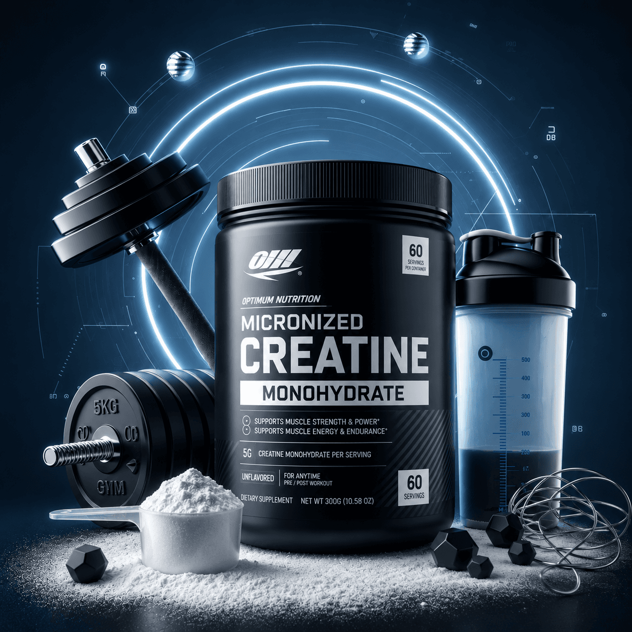 Creapure certified creatine tub